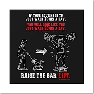 Raise the Bar Posters and Art